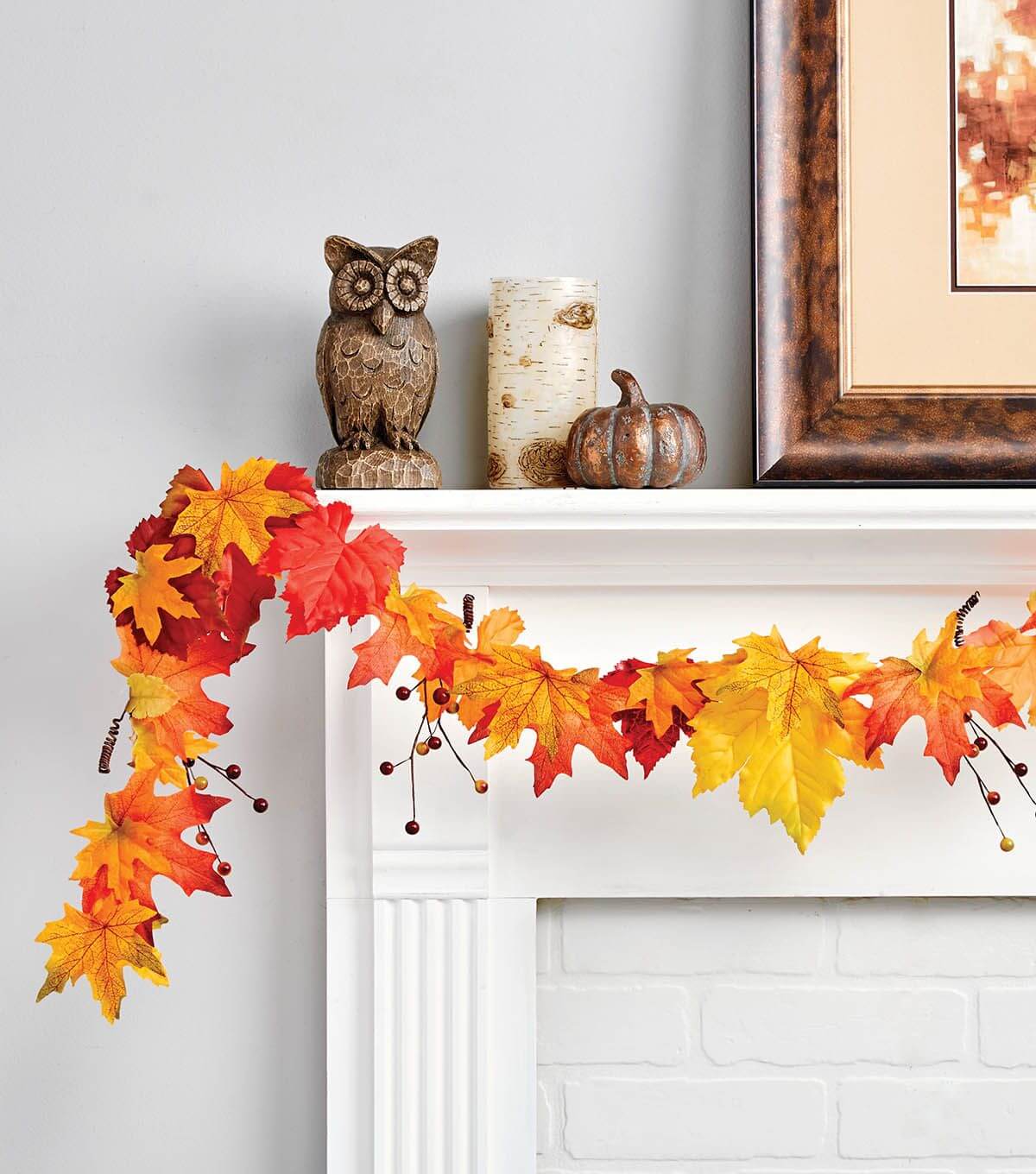 DIY Leaf Garland