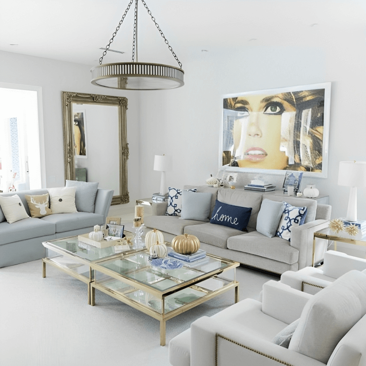 A Glimpse into Elegance: A Modern Fall Decor Tour