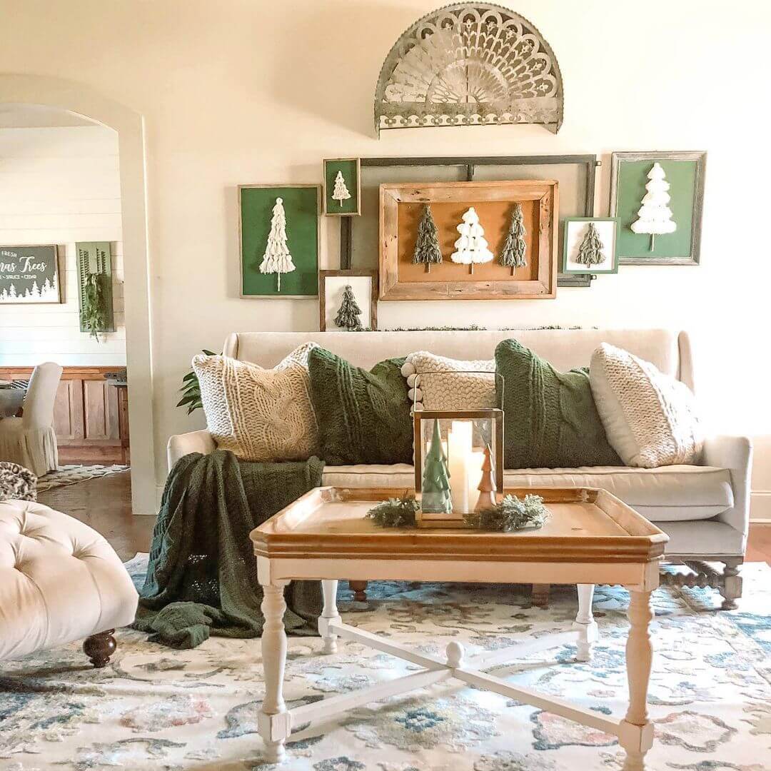 Gorgeous Rustic Farmhouse Christmas Home Tour