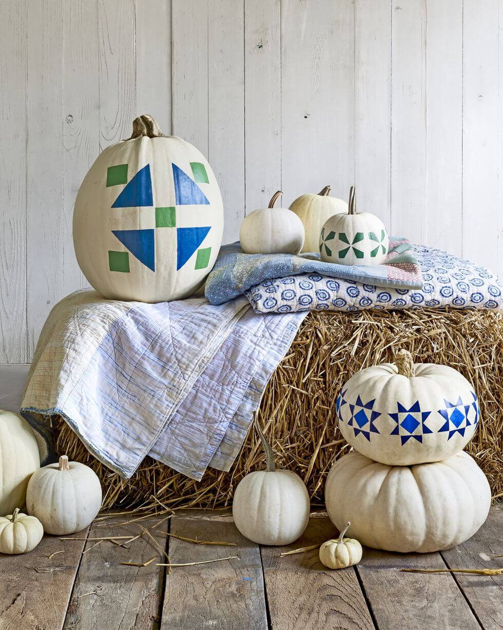 33-Barn Quilt Pumpkins