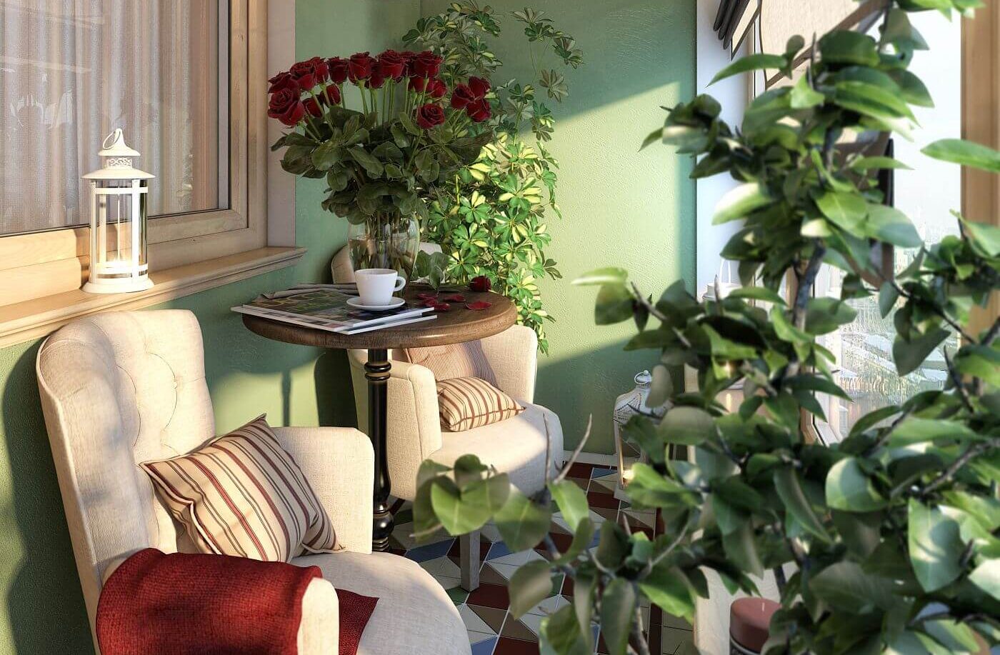 Best 55 Ideas for decorating balcony with Plants