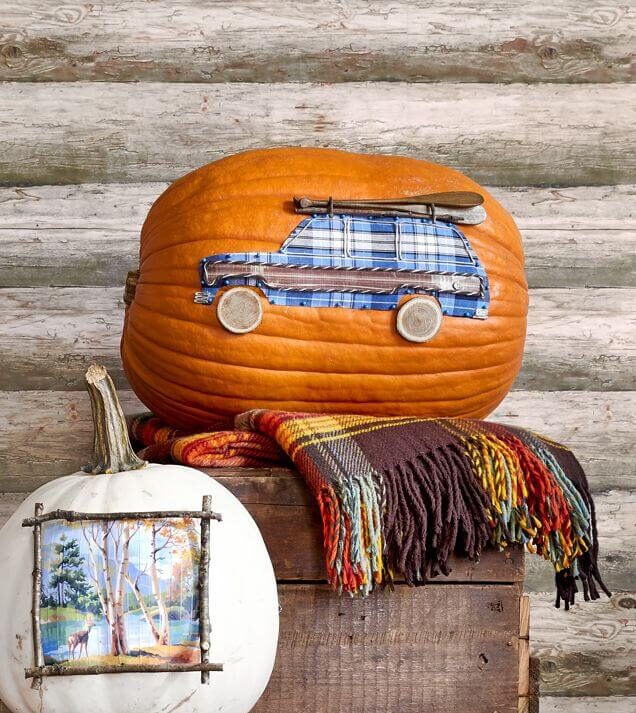 32-Woody Wagoneer Pumpkin