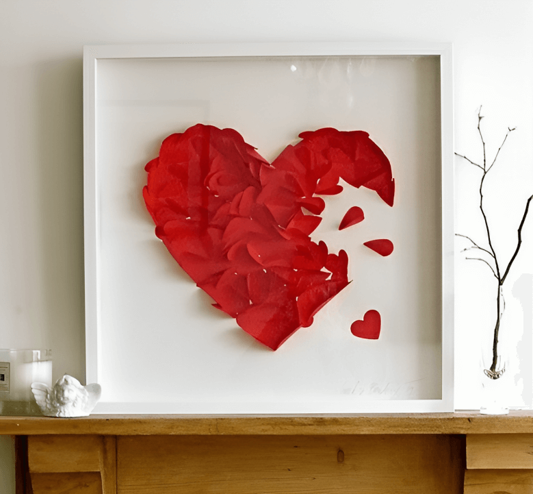 5.Heartfelt Wall Art
