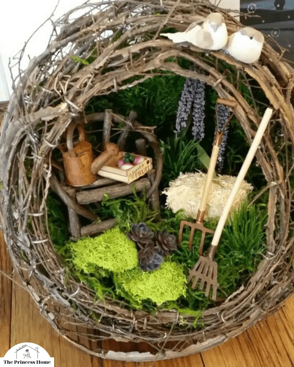 8.Garden-Inspired Wreath