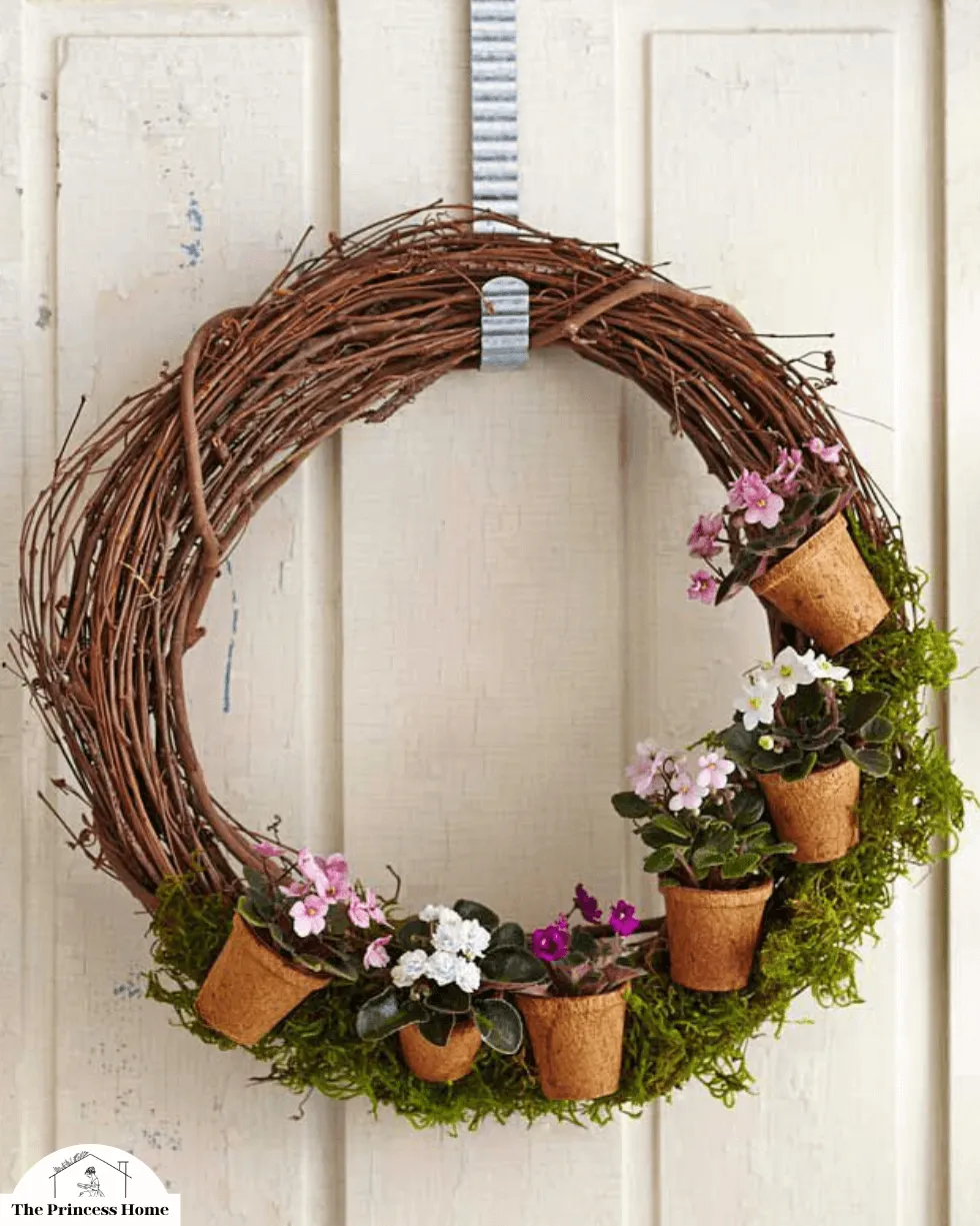 8.Garden-Inspired Wreath