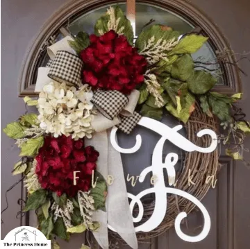 5.Monogram Wreath
