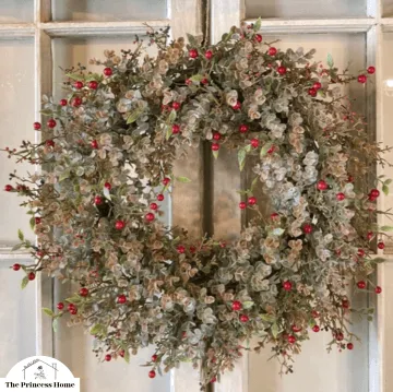 10.Rustic Wildflower Wreath