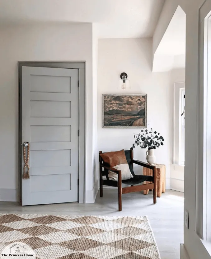 Painted Interior Doors: