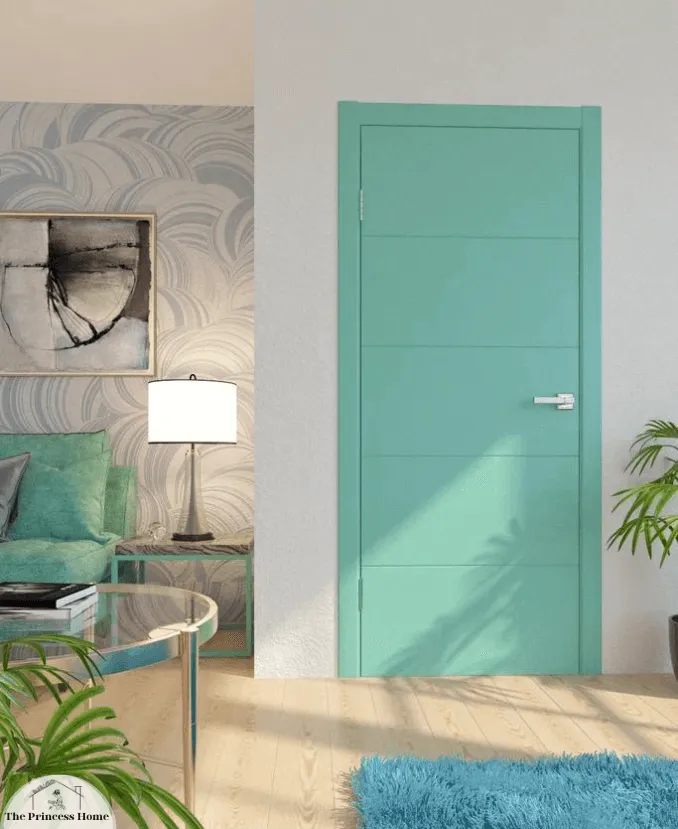 Painted Interior Doors:
