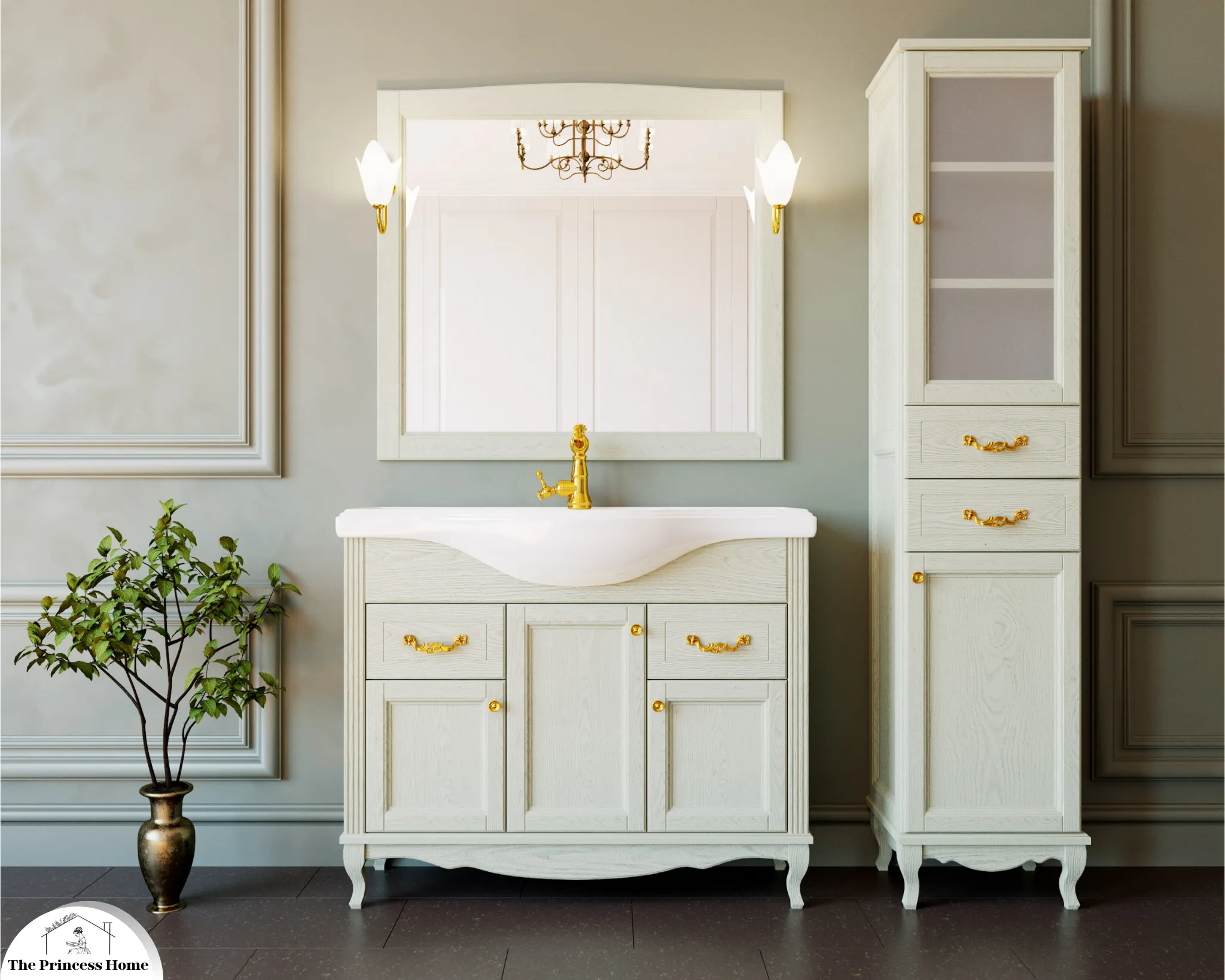 Dresser to Vanity Conversion:
