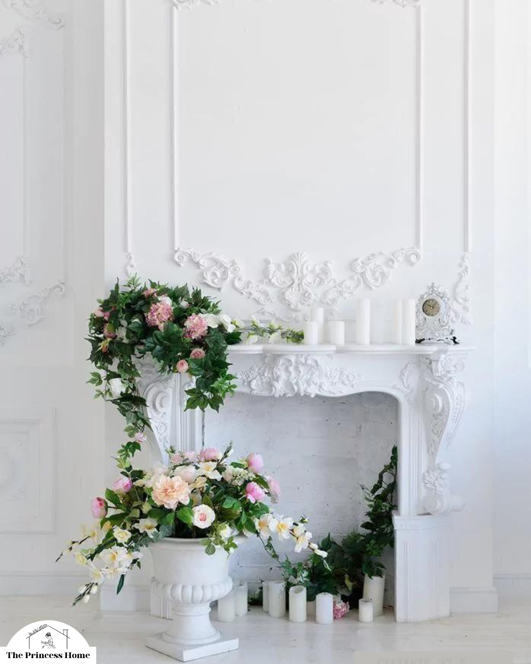 1.Classic Floral Elegance: