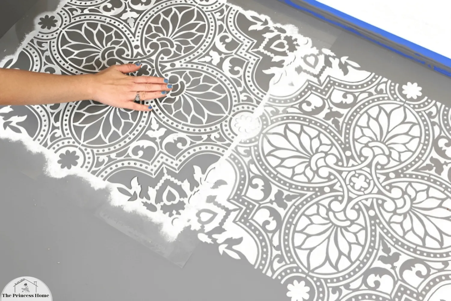 Stenciled Floors: