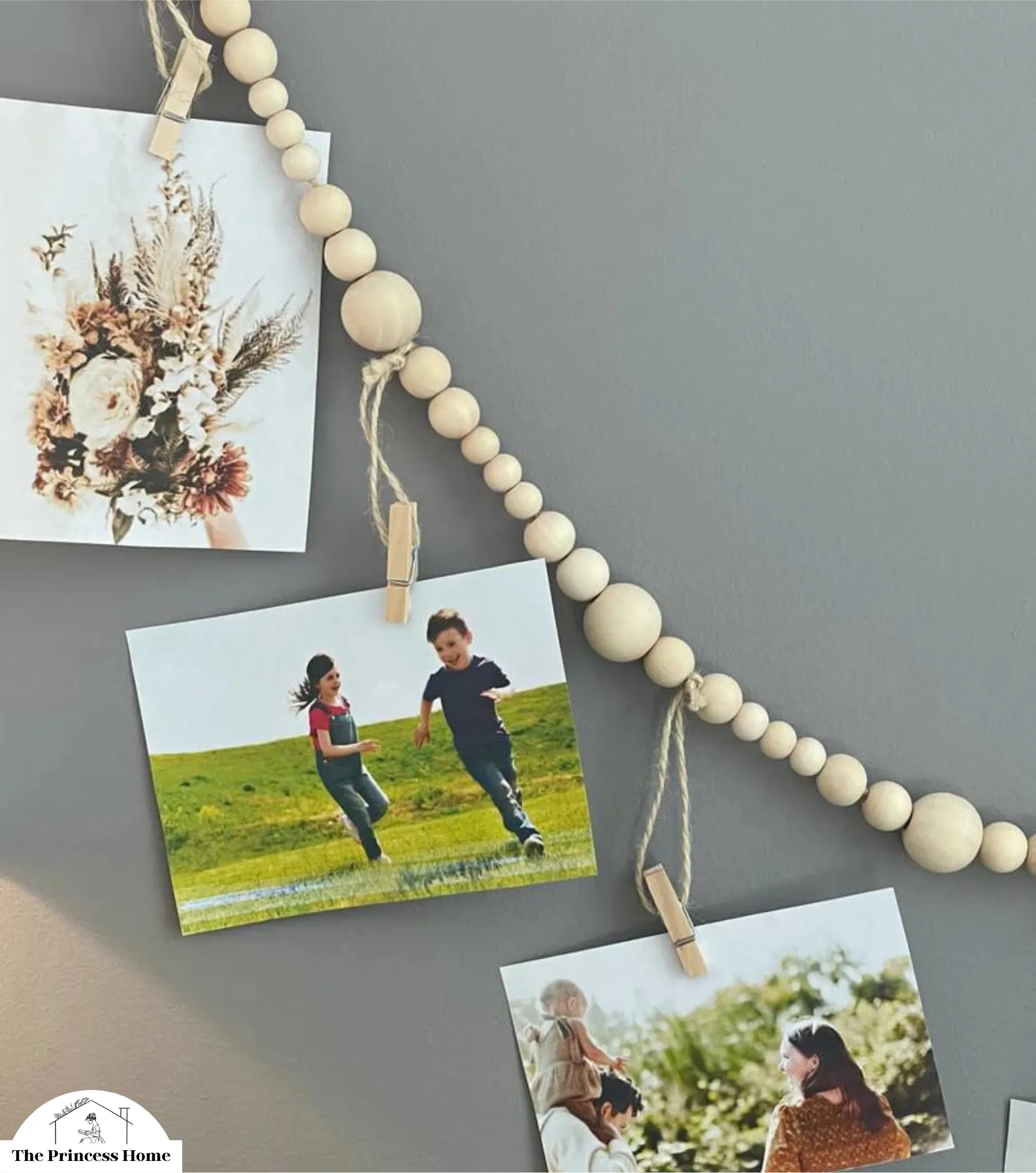 7.Personalized Photo Garland: