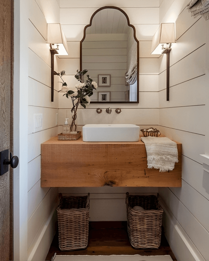 1**The Core Elements of Farmhouse Bathroom Decor