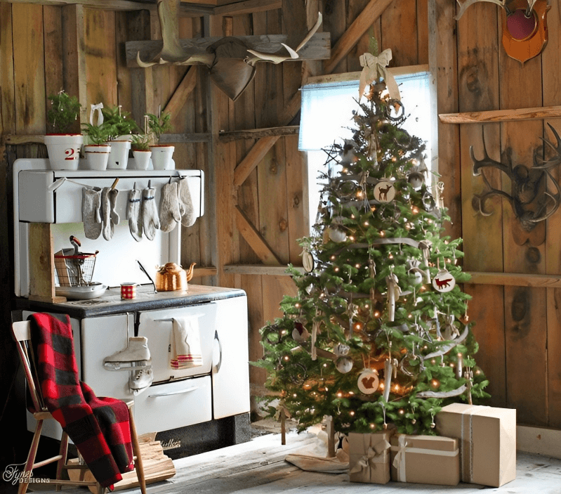 The Best Popular Rustic Christmas Tree Decorations Ideas Cozy Charm