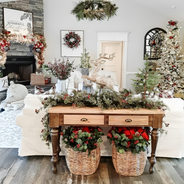 Modern Christmas Home Tour Festive Ideas