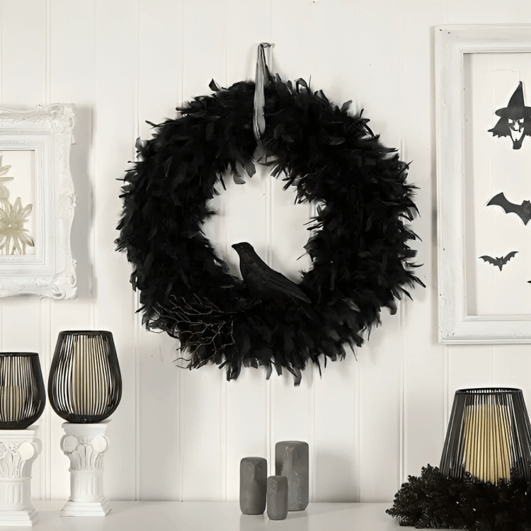 8.Feather Wreath