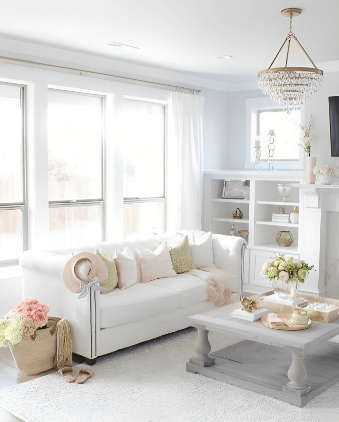 Elegant Spring Tour With Fresh & Faux Florals