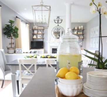 So bright & cheery summer cottage style