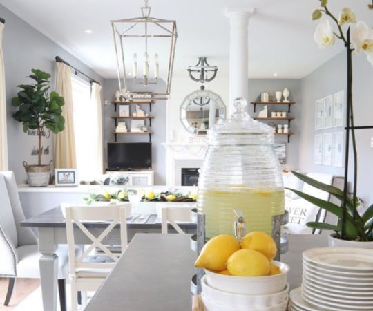 So bright & cheery summer cottage style