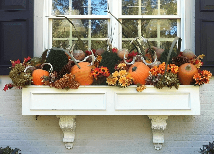 9 Fall Box Ideas for Your Windows: 