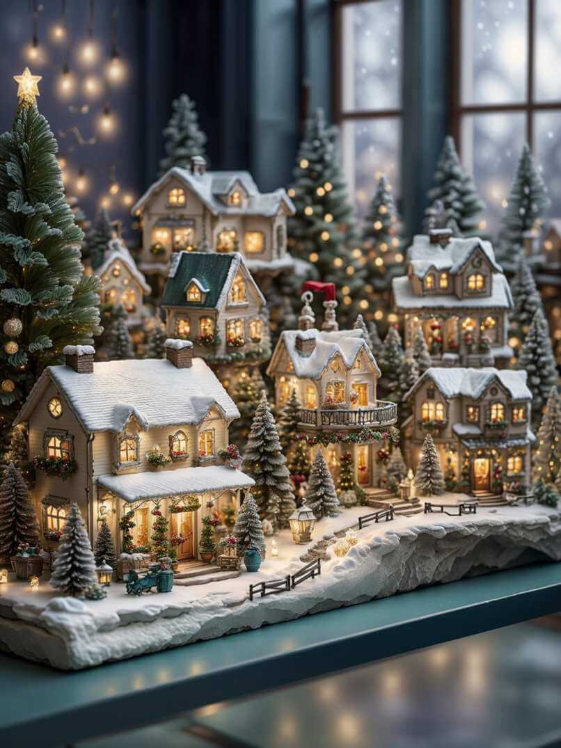 29.Christmas Village: