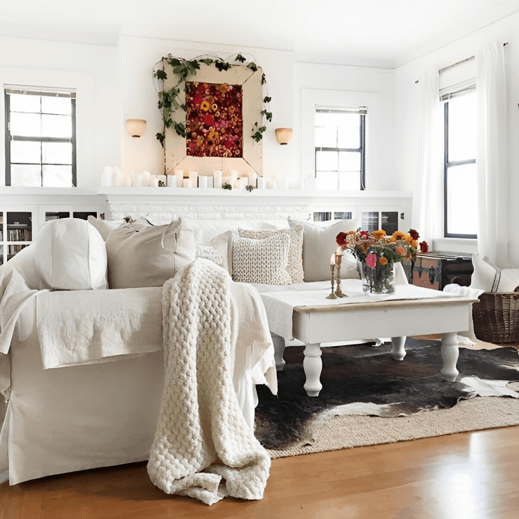 Embracing the Beauty of Fall in a Rustic Farmhouse Style Home