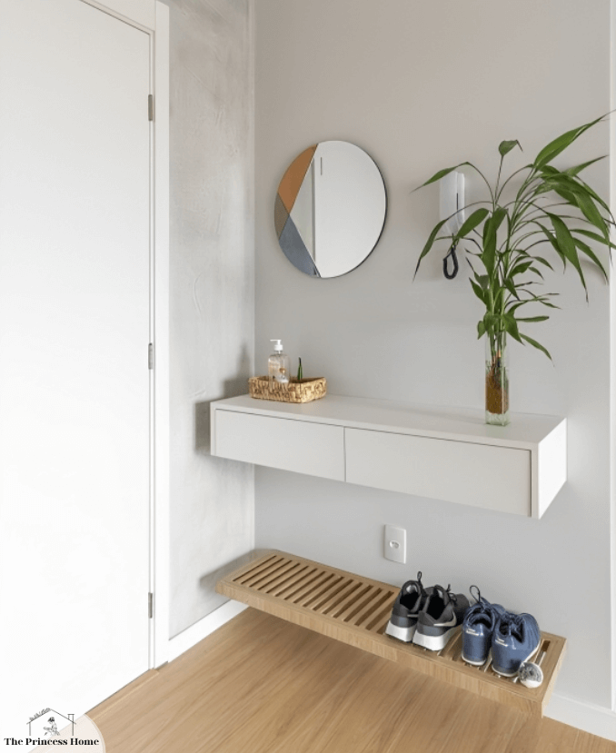 Wall-Mounted Desk or Console: