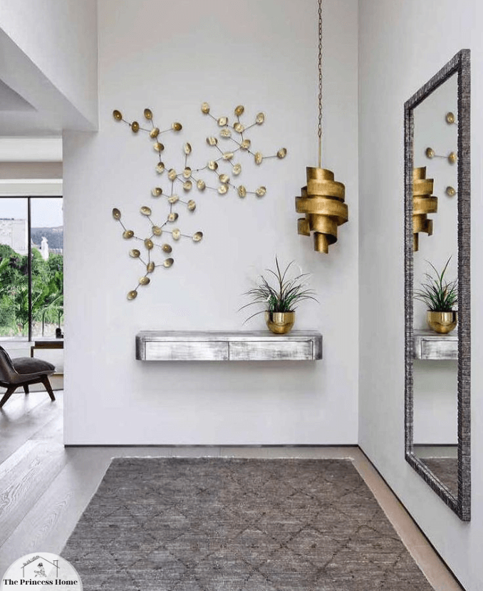 Wall-Mounted Desk or Console: