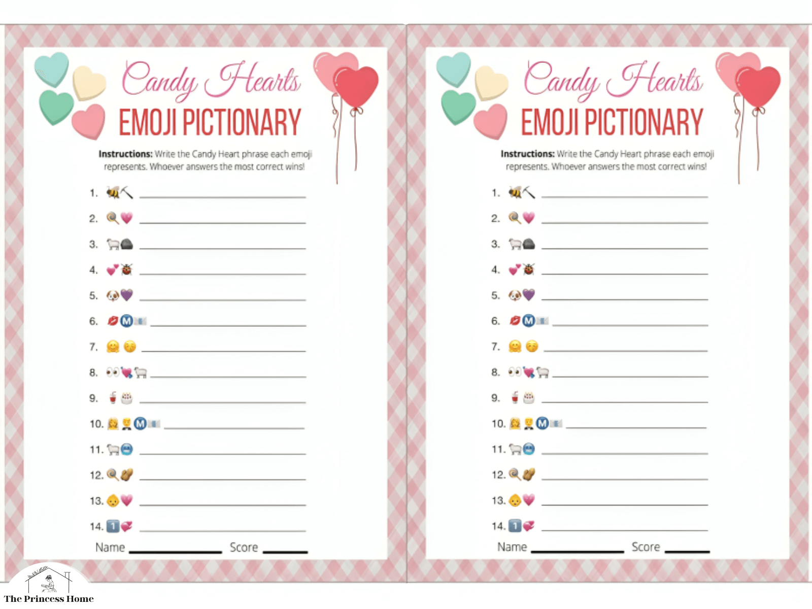 7.Romantic Pictionary: