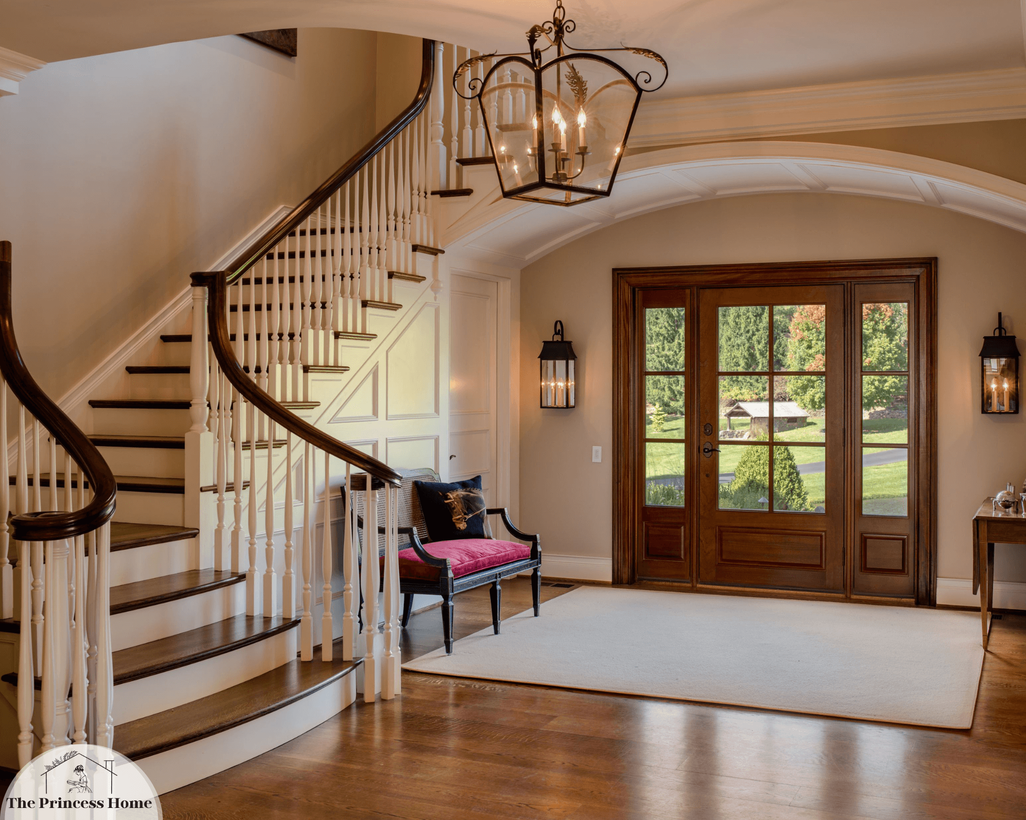 Grand Entrance with Statement Doors: