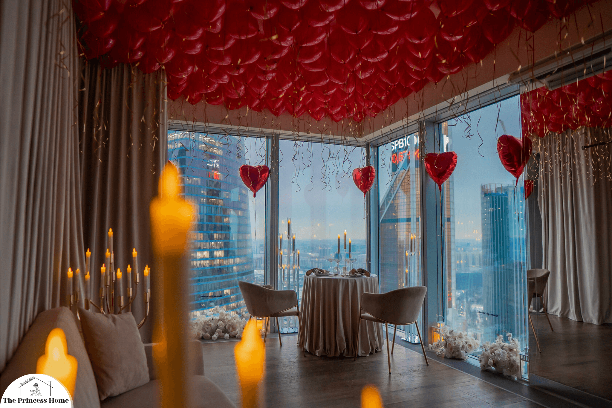 1.Varied Candle Sizes and Shapes: