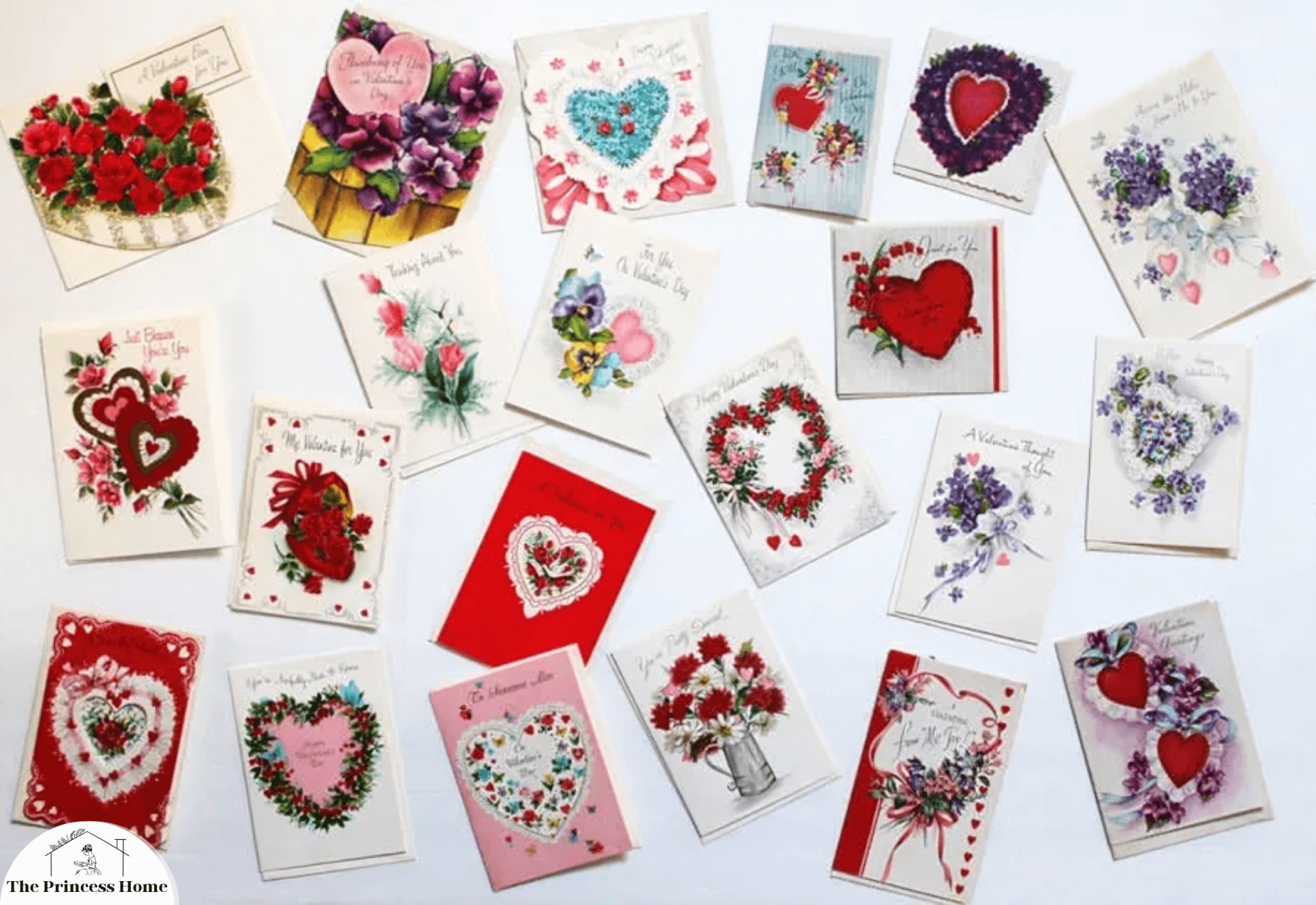 5.Old-fashioned Valentine's Day Cards: