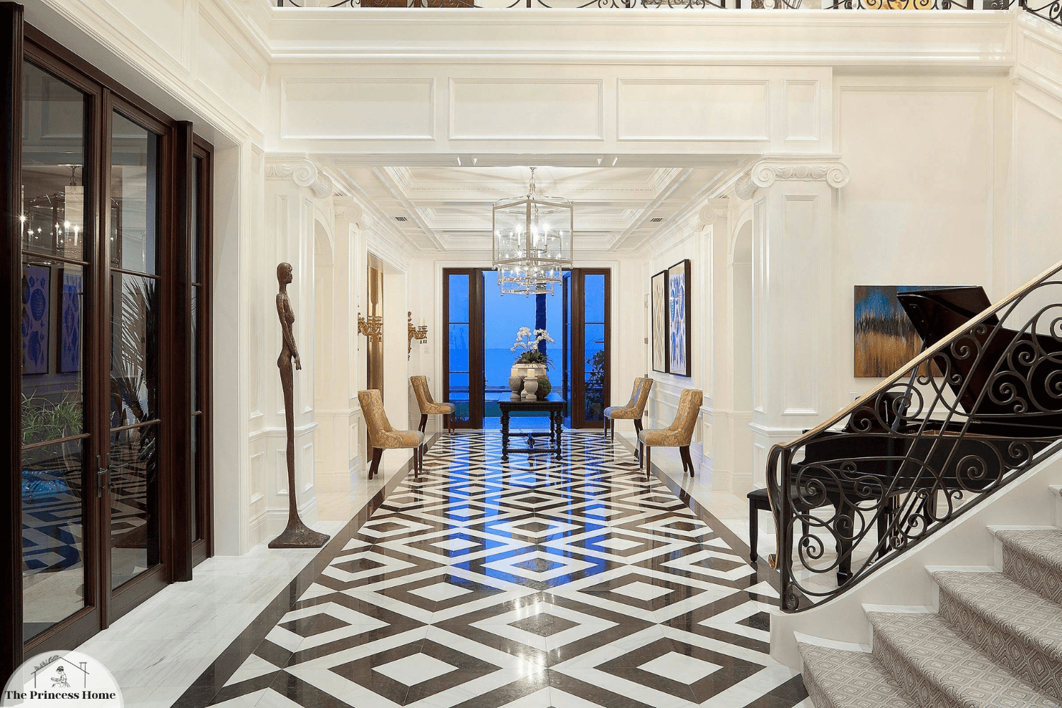 27.Statement Flooring: