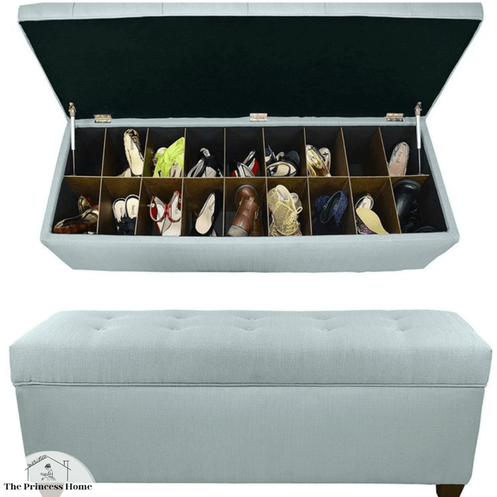 Rolling Storage Ottoman: