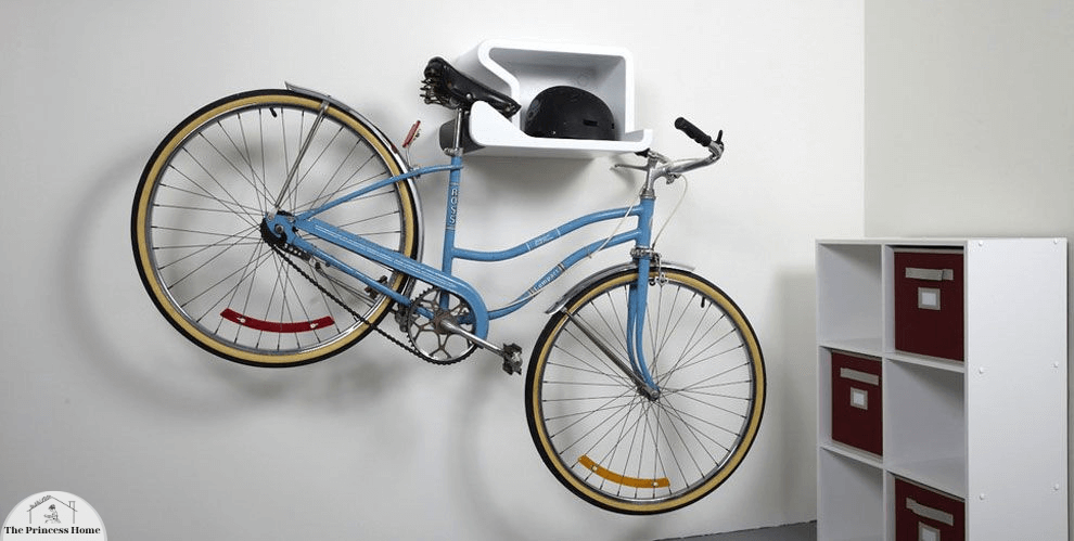Bike Rack as Wall Storage: