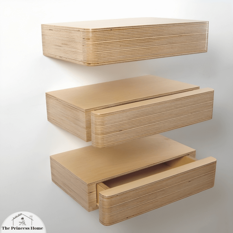 Wall-Mounted Drawer Unit: