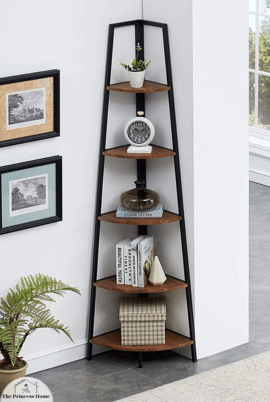 Corner Wall Shelves: