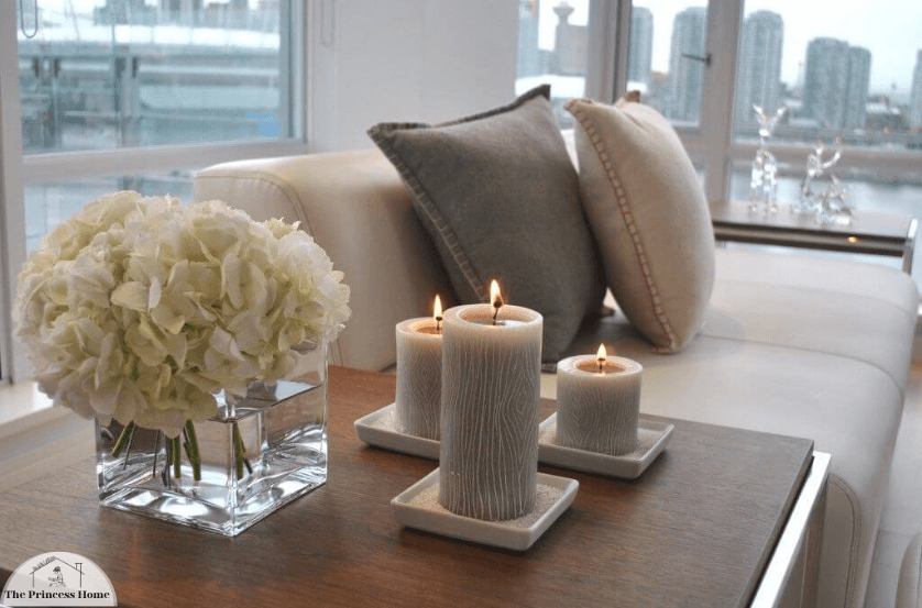 Scented Candles and Essential Oils: