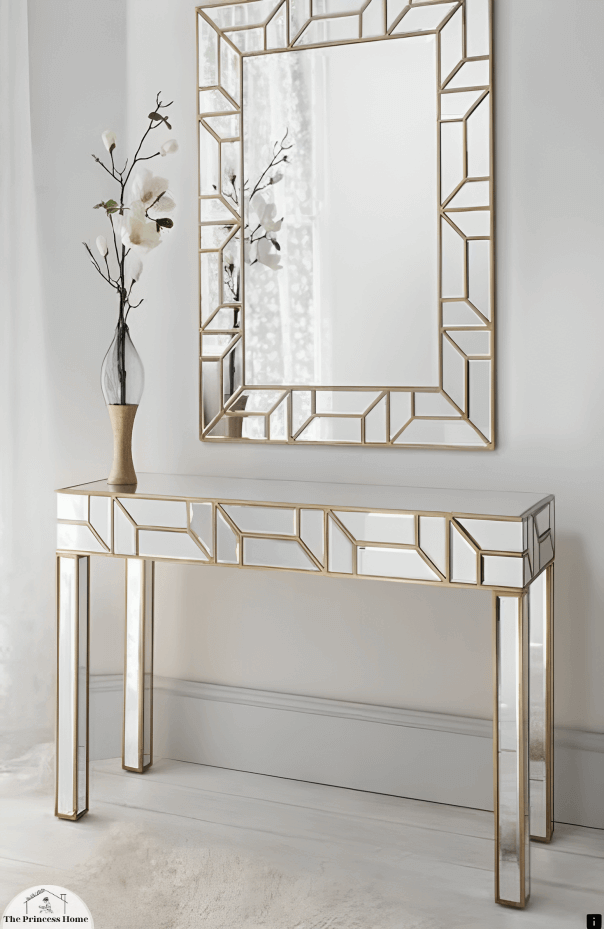 The Versatile Console Mirror Table