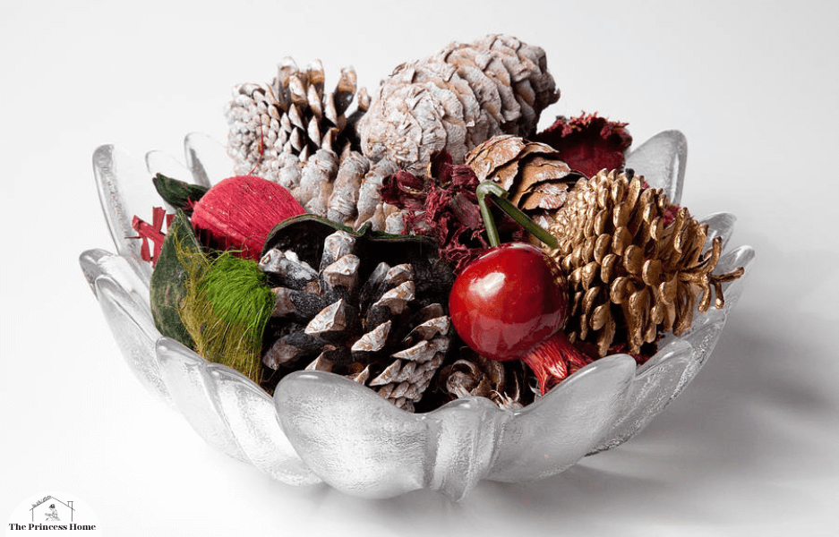 Scented Pinecones and Potpourri: