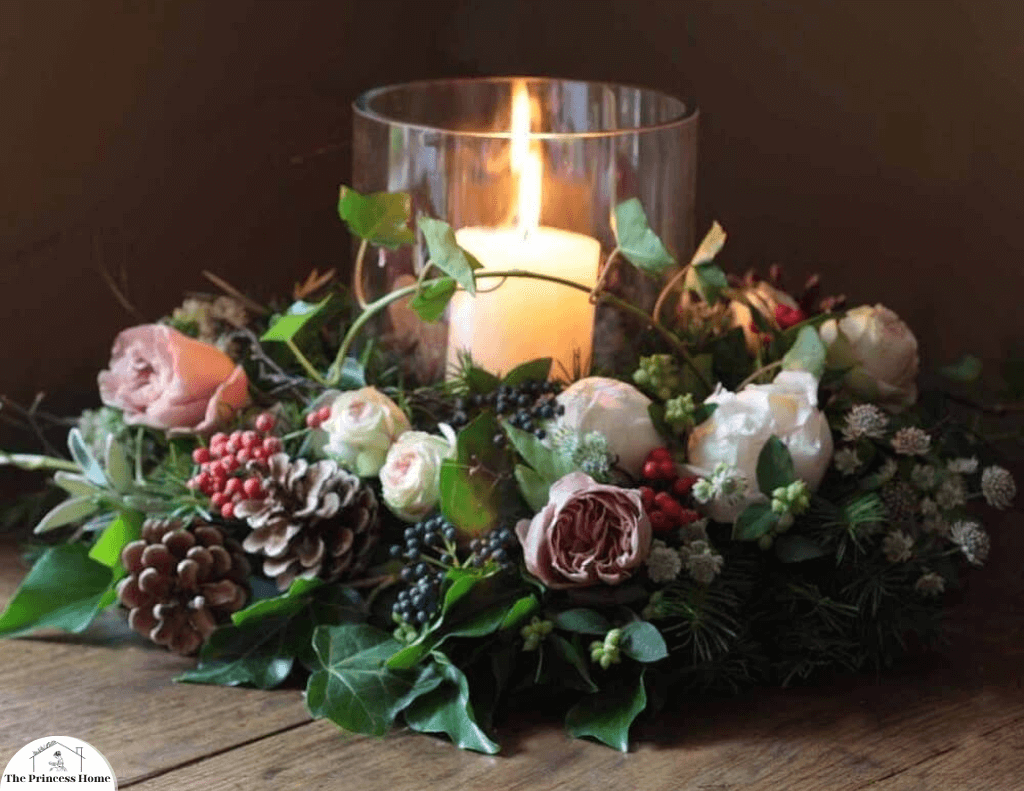 Winter-Themed Centerpieces: