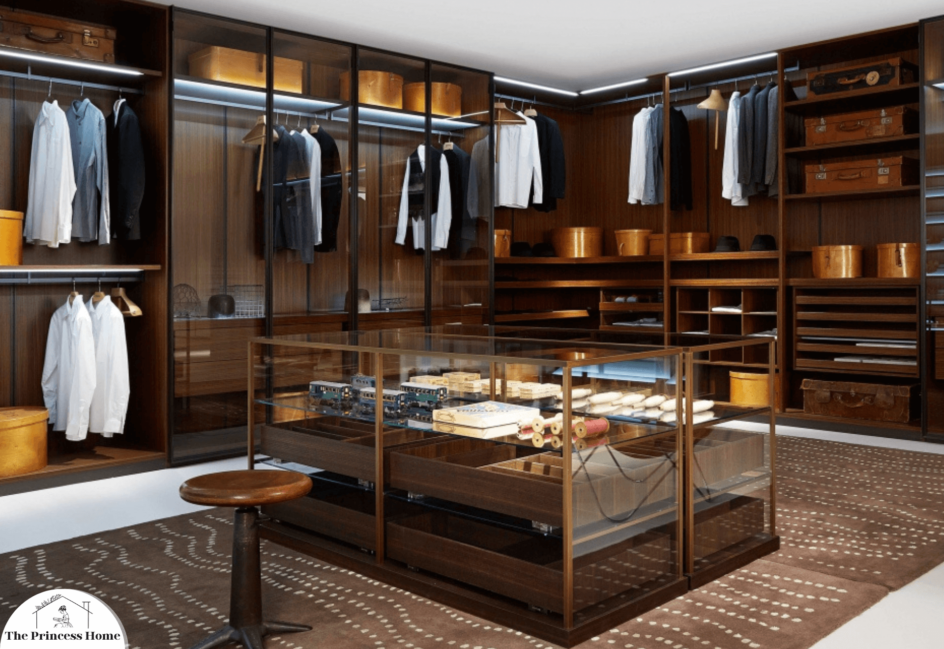 Curated Wardrobe Display: 