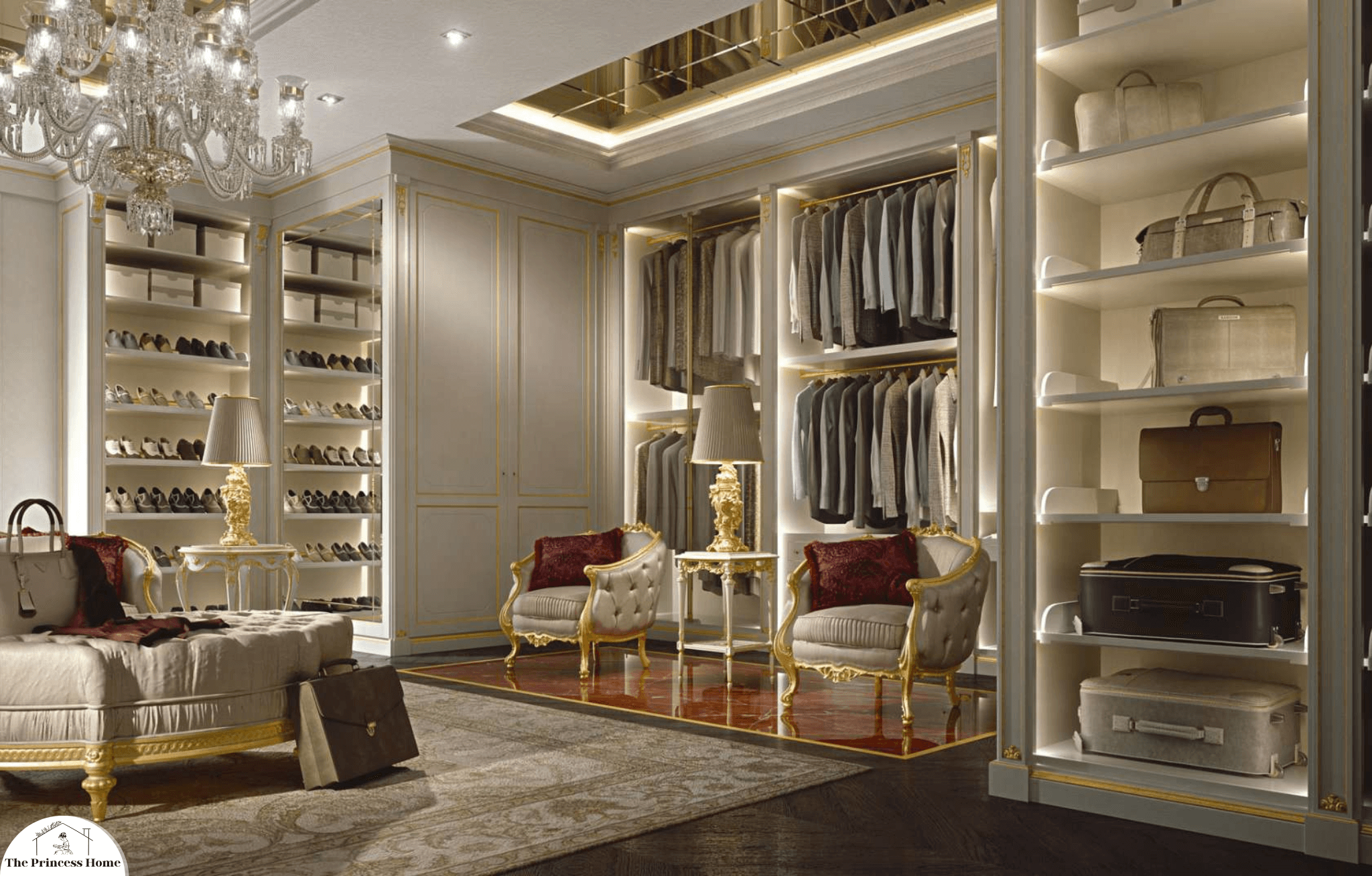 2.Luxurious Materials and Furnishings: