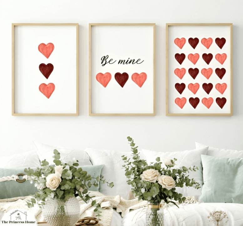 4.Heartfelt Wall Art