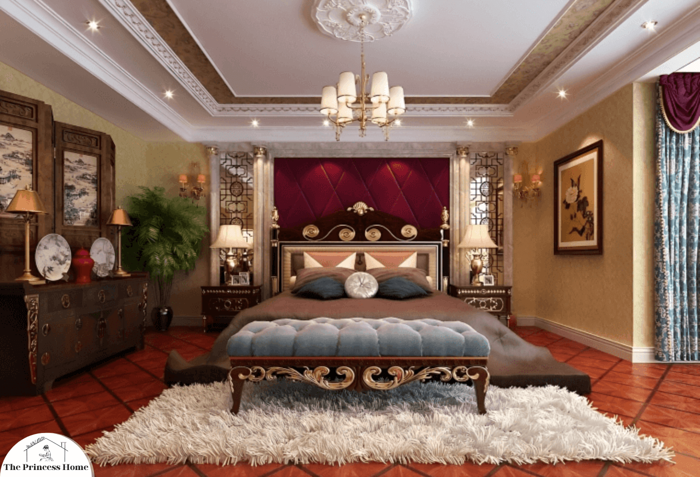 1. Select a Luxurious Color Palette