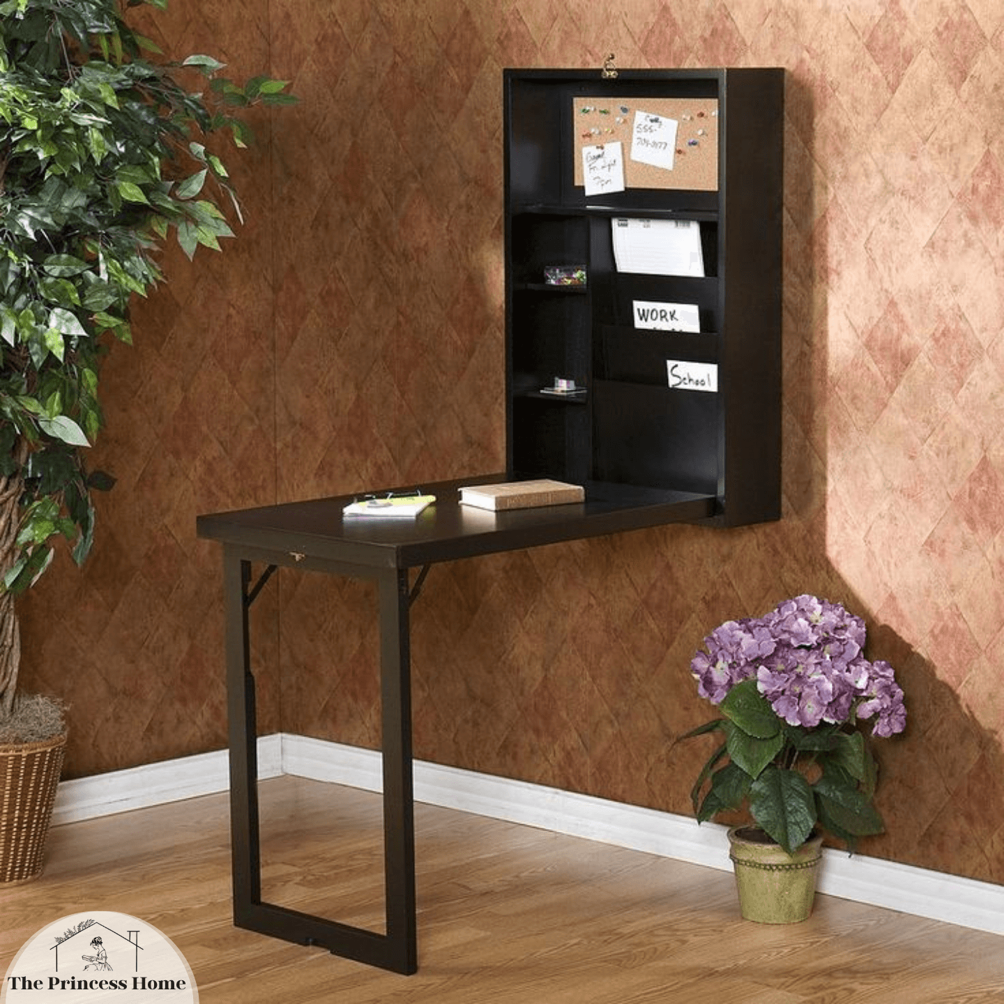 Foldable Wall-Mounted Table: