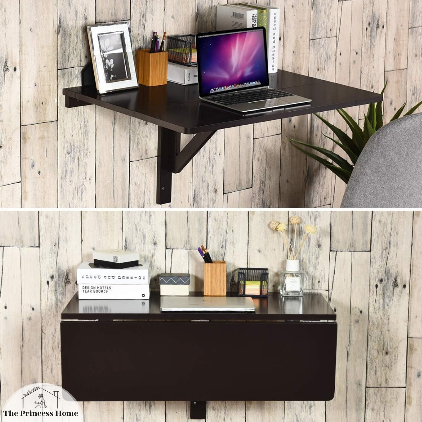 Foldable Wall-Mounted Table: