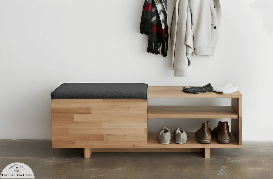 Consider a Shoe Bench or Rack: