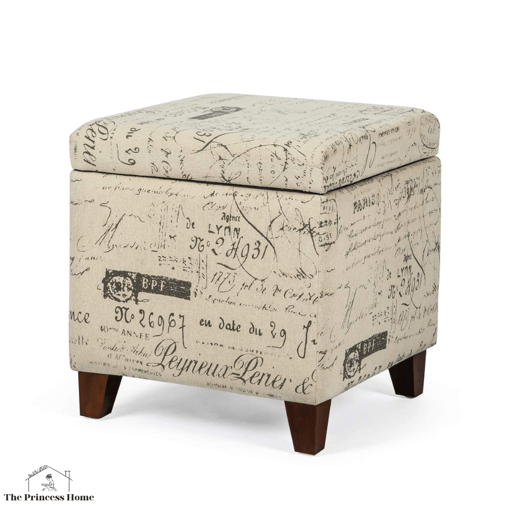 Hidden Storage Ottoman:
